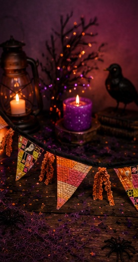 Sherbet Halloween Pennants